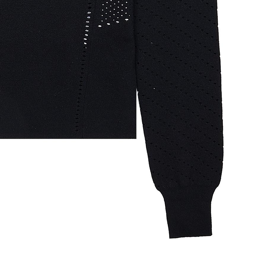 Max Mara Ladura Turtleneck Knit Sweater Women’s FW24 Black