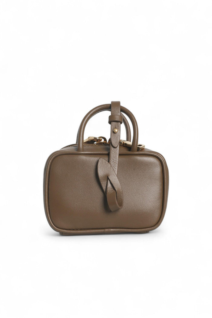 Miu Miu Tundra Micro Beau Bag Leather Crossbody Handbag