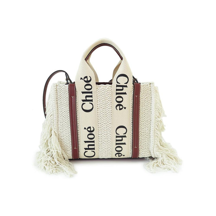 Chloe Woody Small Tote Bag Brown CHC22SS397G43 27S