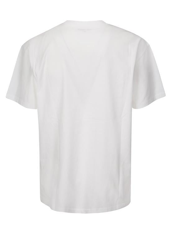 CARHARTT WIP Short Sleeve Chase T-Shirt White/Gold Cotton Men I02639100RXX