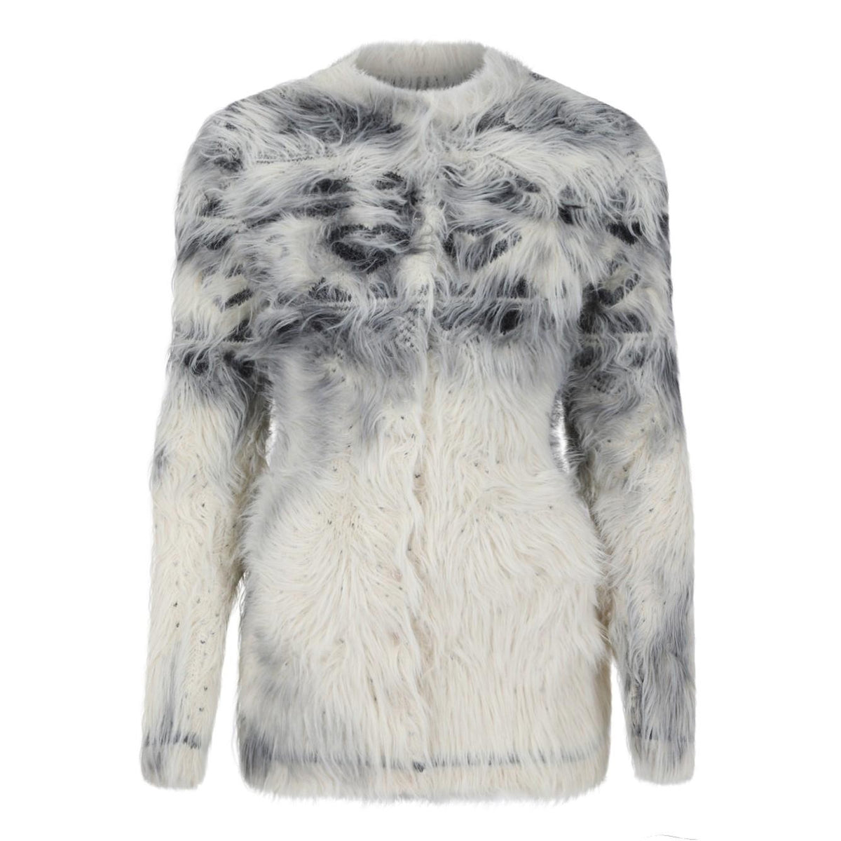 Maison Margiela Black Wool Knit Cardigan