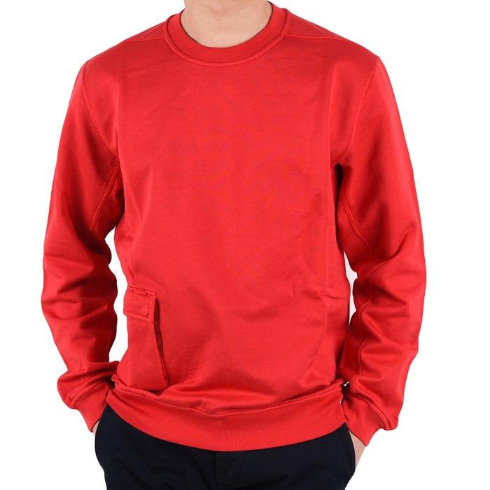 STONE ISLAND men’s red Shadow Project sweatshirt
