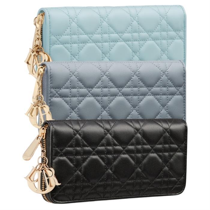 DIOR Lady Dior Voyage Long Wallet S0007ONMJ