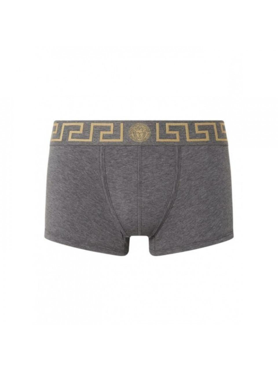 Versace Men's Greca Border Trunks AU10026 1A10011 A9X1