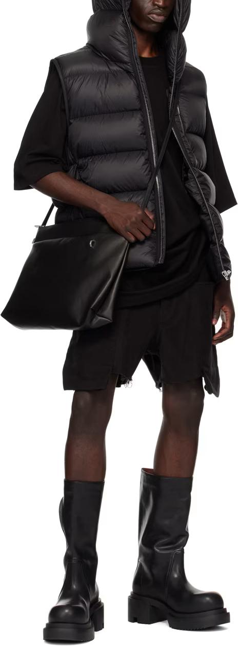 Rick Owens Sealed Down Vest Black RU02D6746 NPD4 09