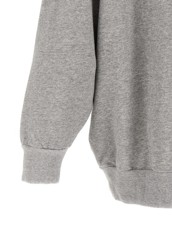 Isabel Marant Gray Cotton Hooded Sweatshirt SW0101 FAA2 M41I02