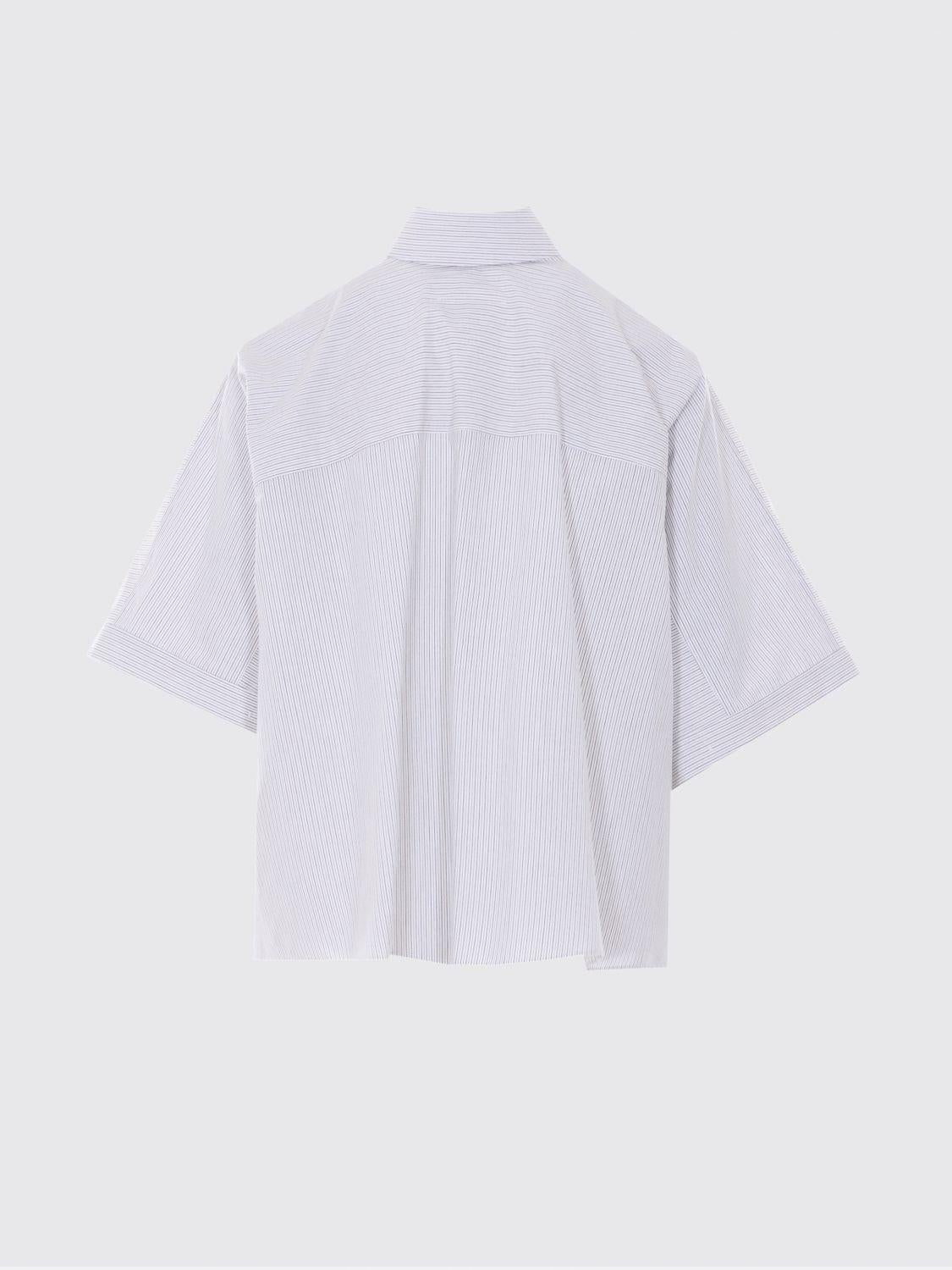Maison Margiela Short Sleeve Shirt White Cotton Women’s
