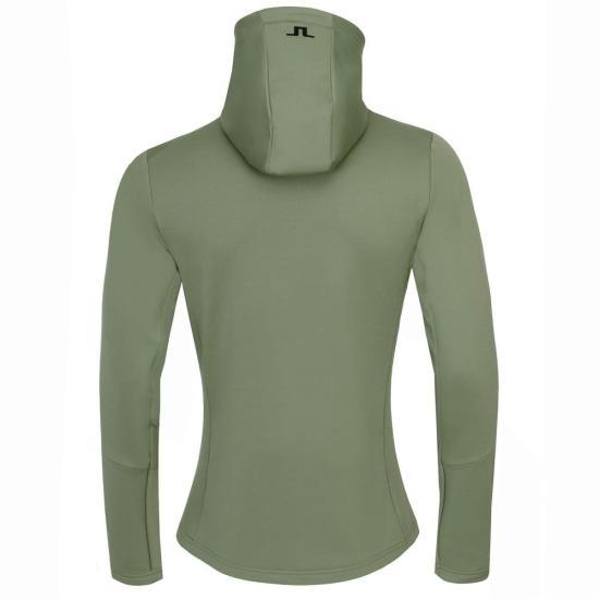 J LINDEBERG Long Sleeve Sweatshirt Men’s Top GMJS11963M311 OIL GREEN DOM