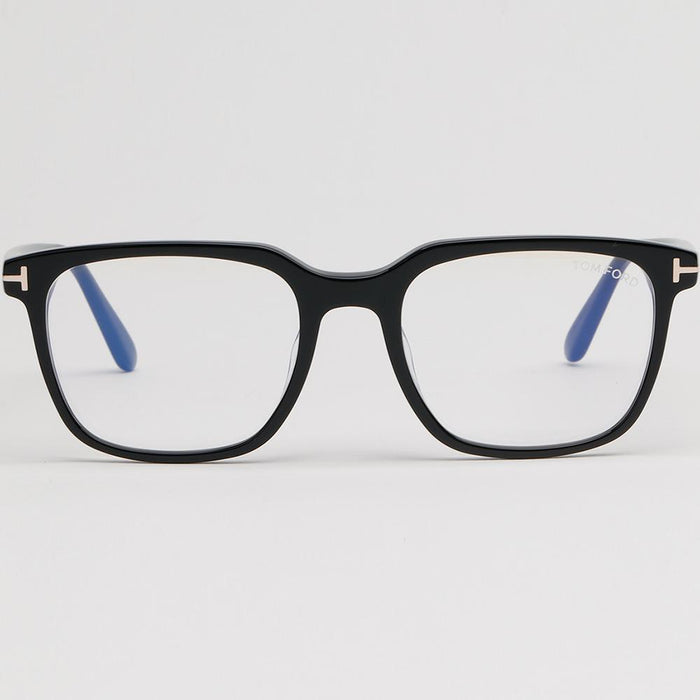 TOM FORD Blue Light Blocking Asian Fit Eyeglass Frames Unisex TF5818FB 001