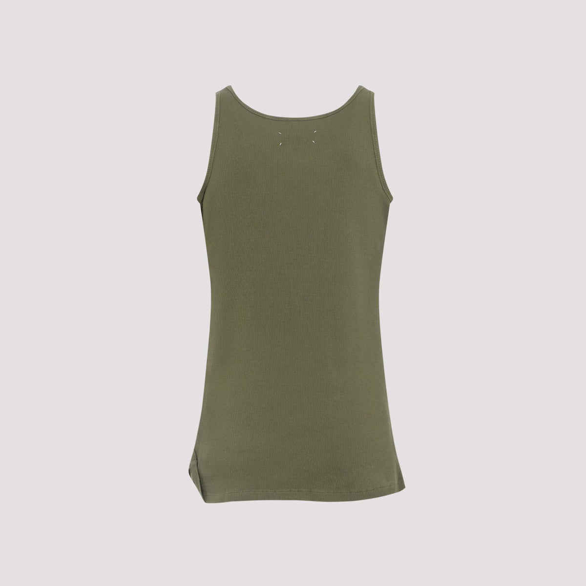 Maison Margiela Sleeveless Cotton T-Shirt Black Men’s