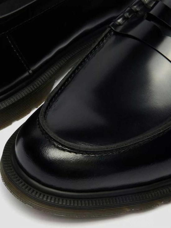 Dr.Martens Leather Loafers Men’s Black Dress Slip-On Shoes 42503001 DOM