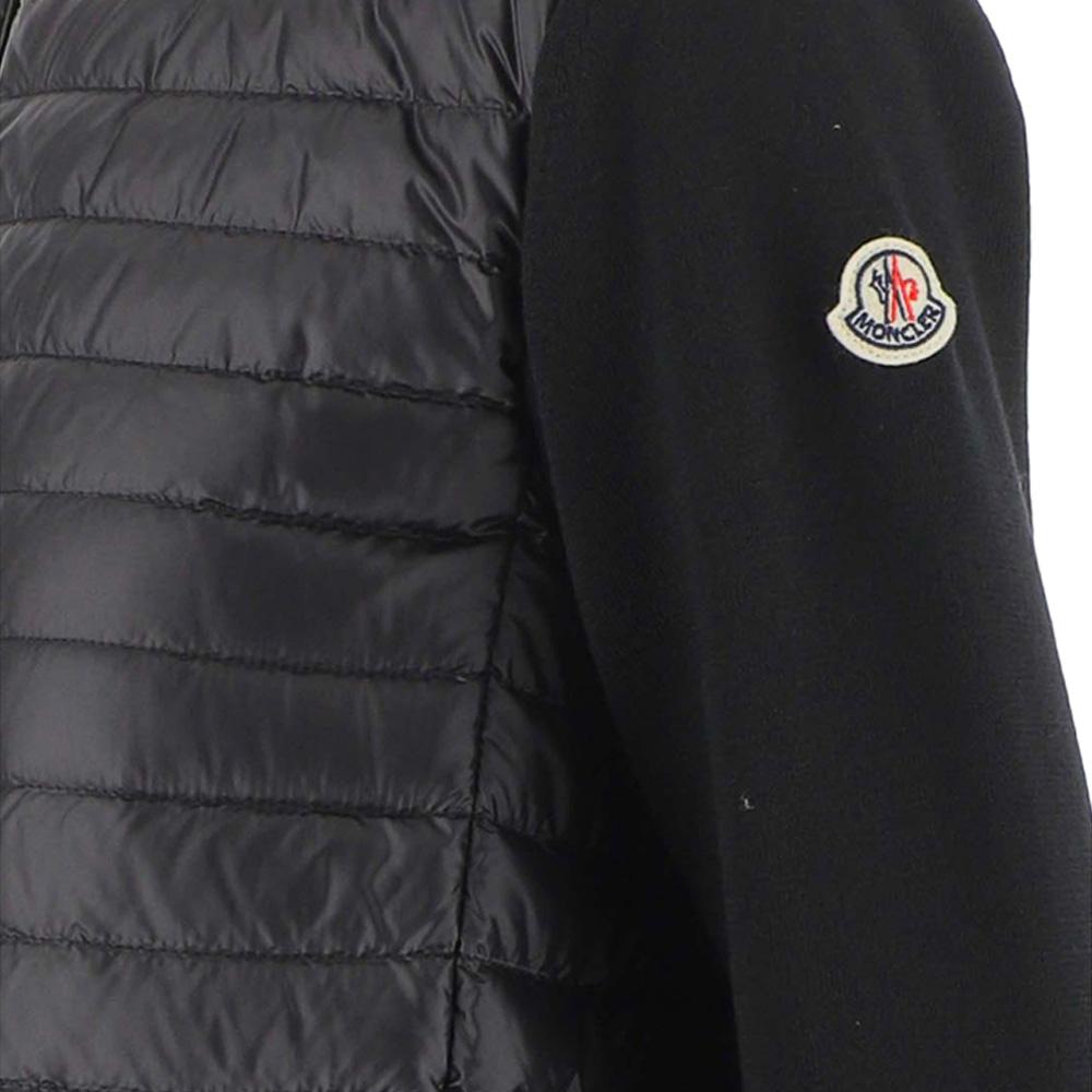 Moncler Women’s Knit Mix Down Puffer Jacket 9B000 17 M1131 999