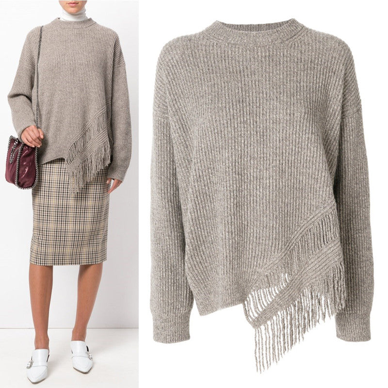 Stella McCartney Cashmere Crewneck Knit Sweater 468439