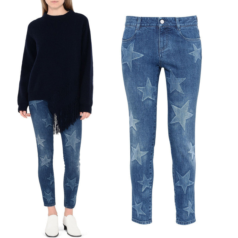 Stella McCartney Women's Skinny Denim Jeans 372769 SLH01