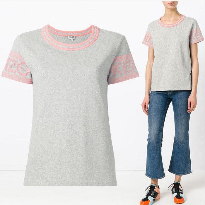KENZO Women's Crew Neck Short Sleeve T-Shirt PF752 TS793985