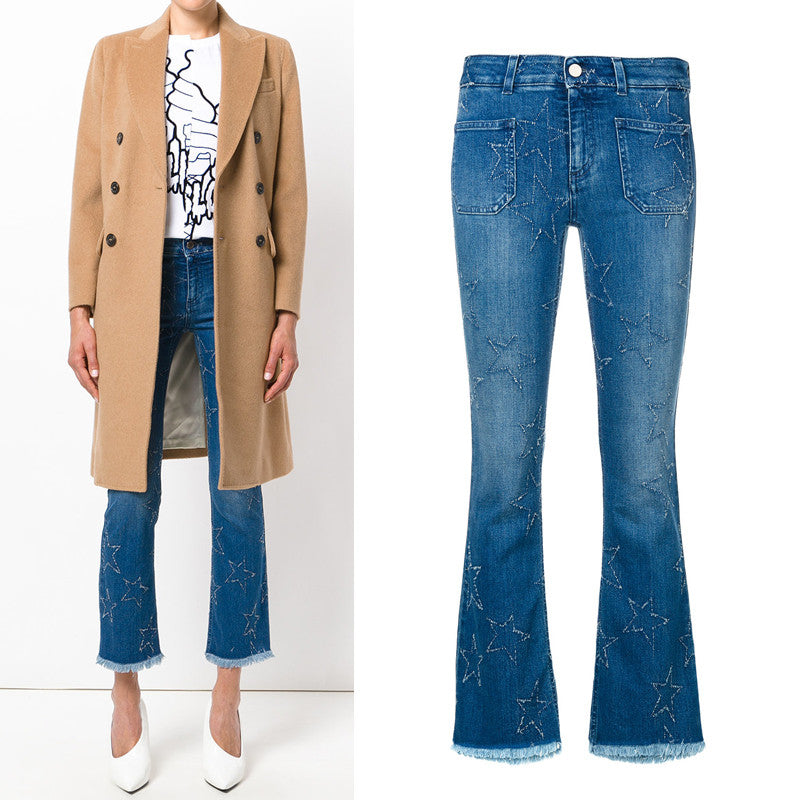 Stella McCartney Women's Skinny Kick Denim Jeans 475511 4003