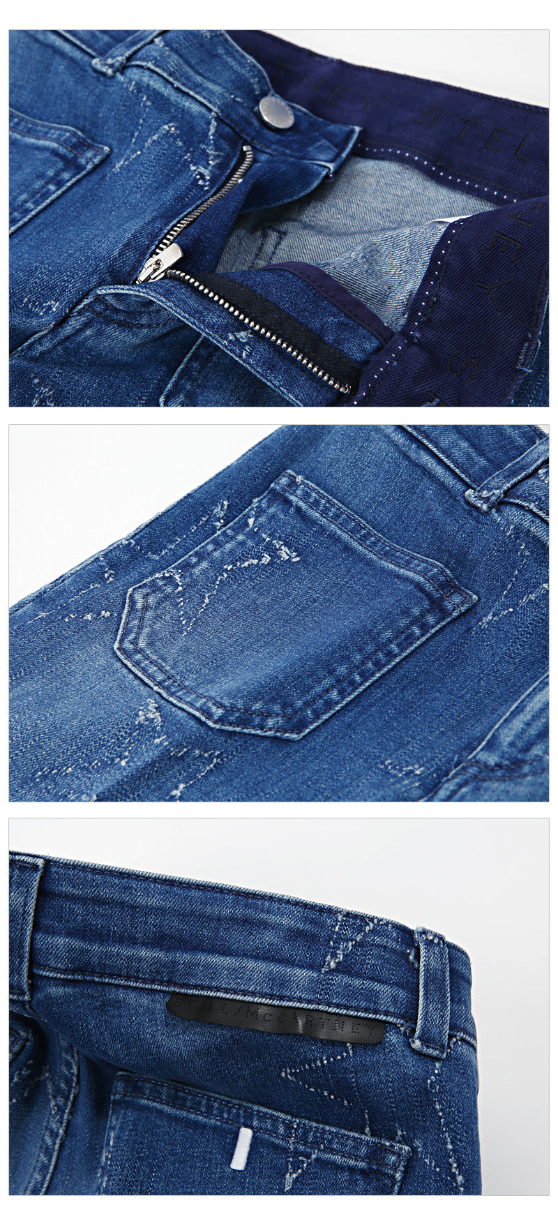 Stella McCartney Women's Skinny Kick Denim Jeans 475511 4003