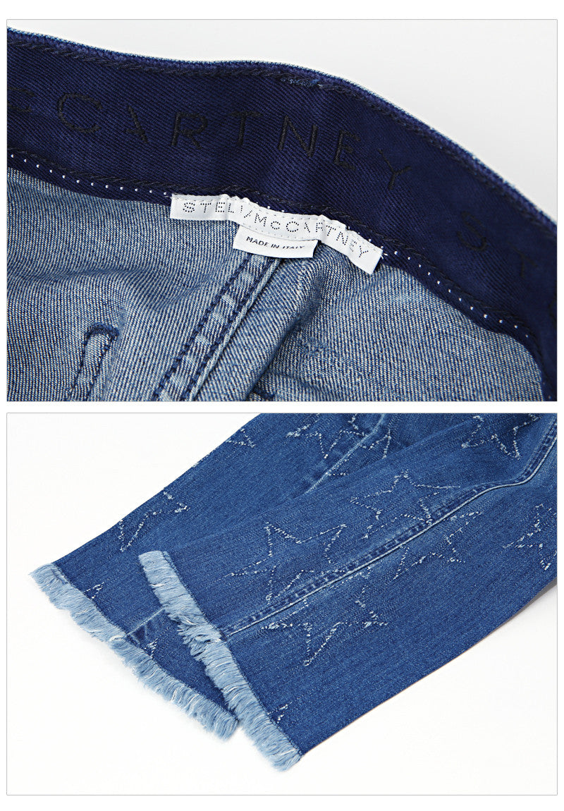 Stella McCartney Women's Skinny Kick Denim Jeans 475511 4003