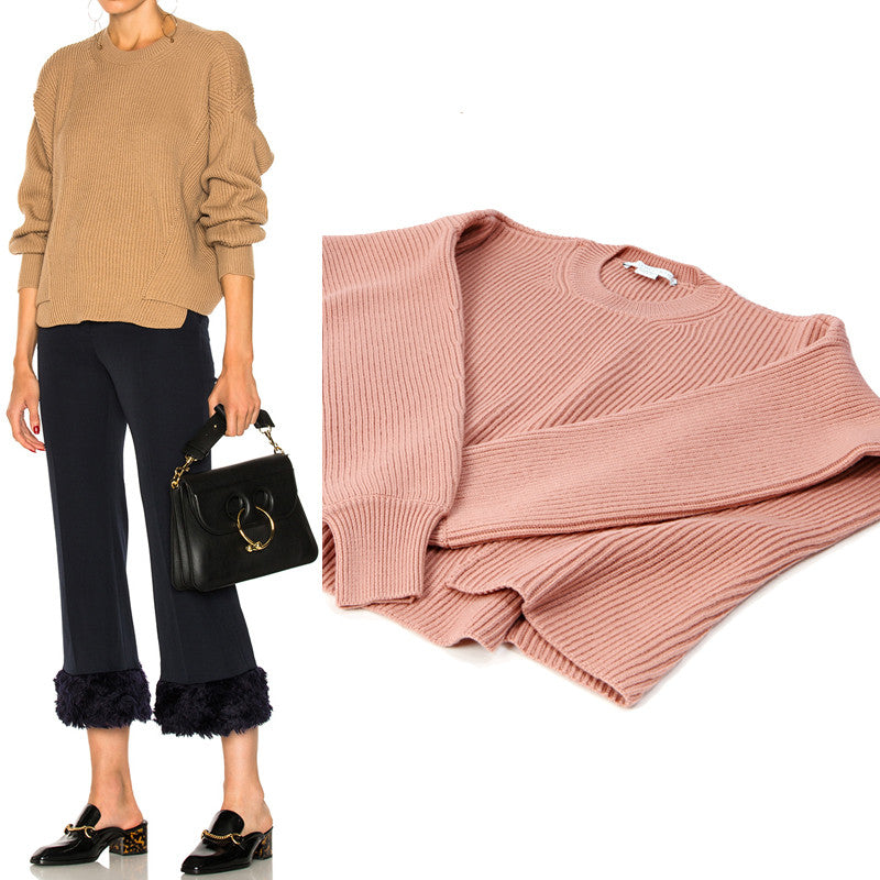 Stella McCartney Women's Crewneck Knit Sweater 476593 6701