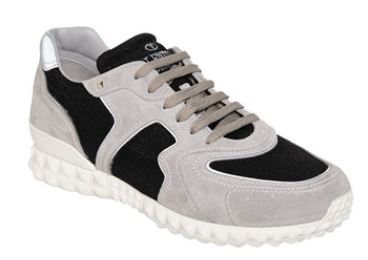 VALENTINO Soul AM Mesh Suede Low-Top Sneakers
