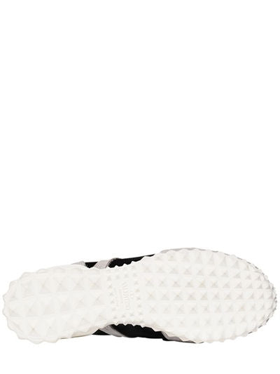 VALENTINO Soul AM Mesh Suede Low-Top Sneakers