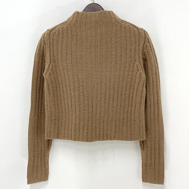 Max Mara ALOA Wool Cashmere Cropped Crewneck Sweater 2421366022600 003