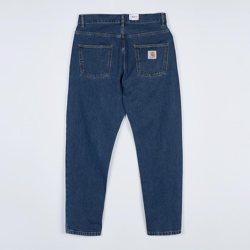 CARHARTT WIP Newel Pants Men Cotton Twill Classic Chino Black