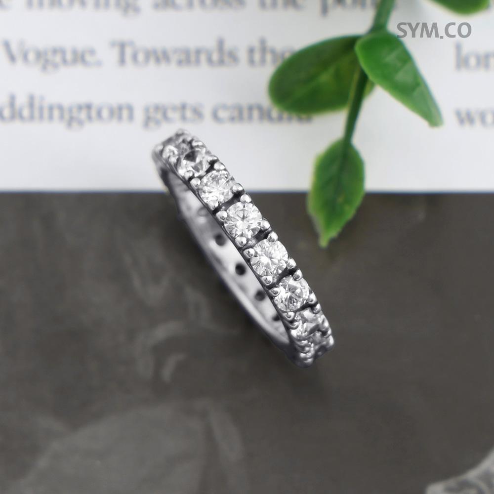 PANDORA Sparkling Row Eternity Silver Women’s Ring