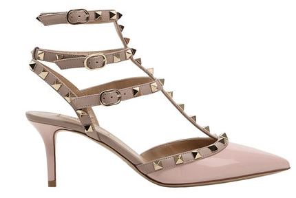 VALENTINO Rockstud Patent Leather Pumps 65MM ROCKSTUD