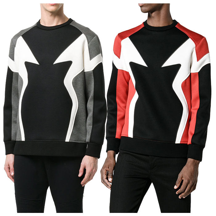 Neil Barrett Neoprene Crewneck Sweatshirt BJS283V F563C 1422