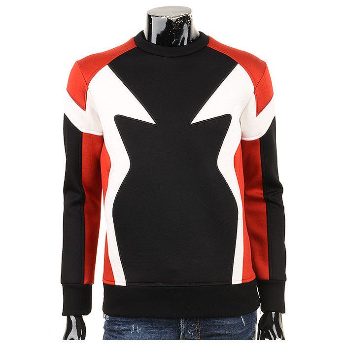 Neil Barrett Neoprene Crewneck Sweatshirt BJS283V F563C 1422
