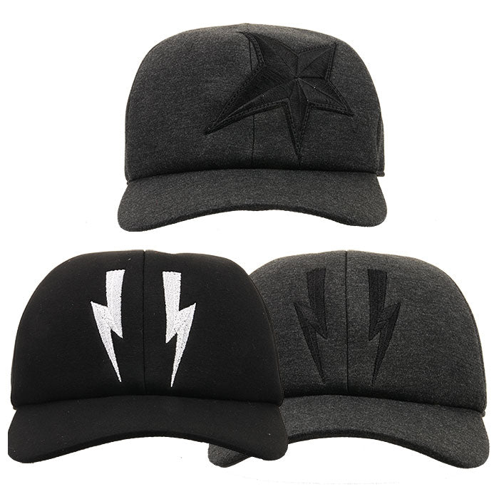 Neil Barrett Men's Neoprene Baseball Cap PBCP167U F9504 042
