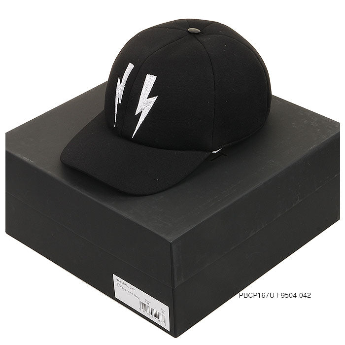 Neil Barrett Men's Neoprene Baseball Cap PBCP167U F9504 042