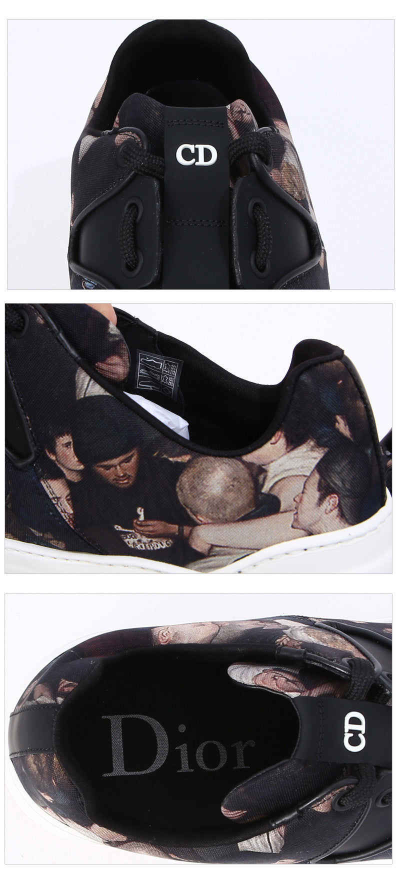 DIOR Adonis Men's Low-Top Sneakers 3SN146 XOW 960