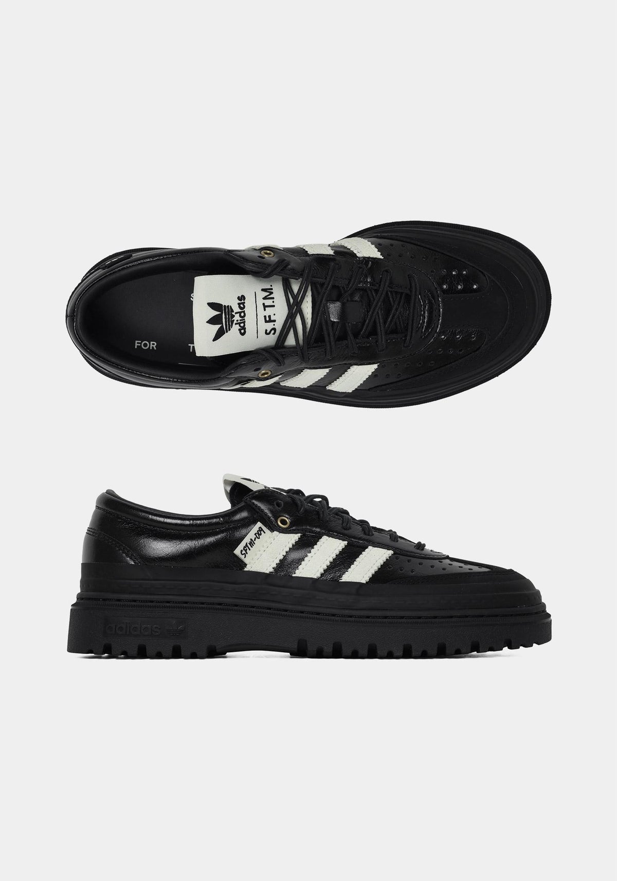 Adidas Core Black Off White Samba LX Sneakers Unisex Low Top KI4761