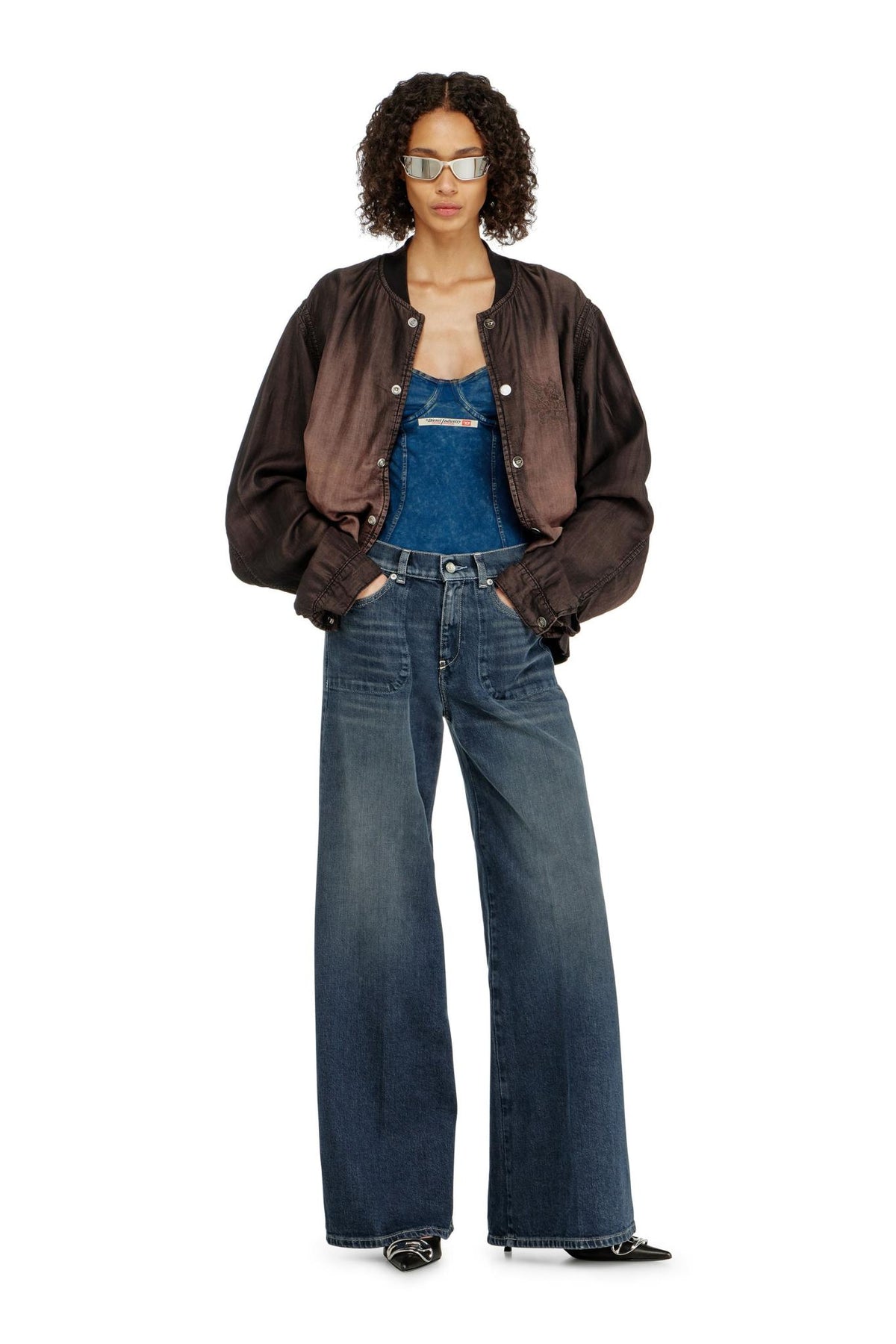 DIESEL Blue Denim Jeans Women’s Slim Fit Pants