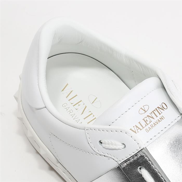 VALENTINO Men's Silver Hidden Low-Top Sneakers PY2S0830 FLR 857
