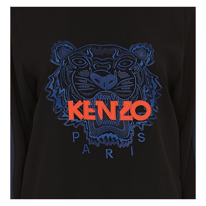 KENZO Women's Tiger Logo Soft Crewneck Sweatshirt F852TO0105AC 99