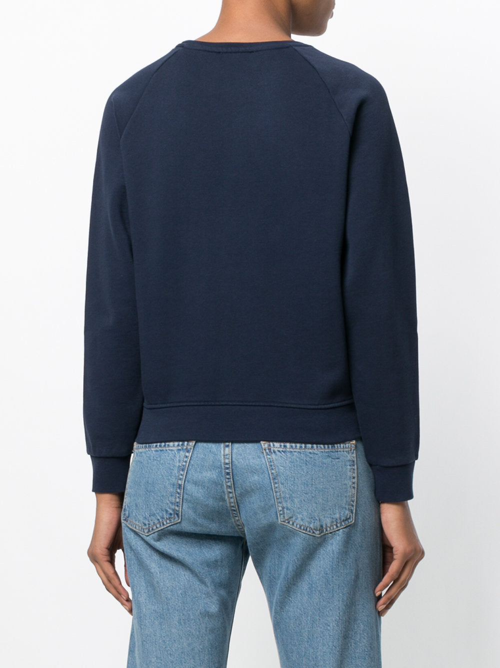 Maison Kitsune Palais Royal Logo Cotton Sweatshirt