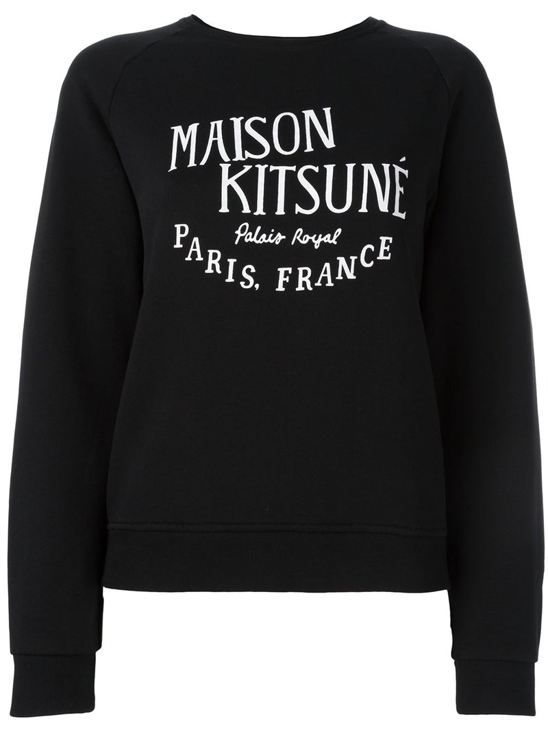 Maison Kitsune Palais Royal Logo Sweatshirt for Women