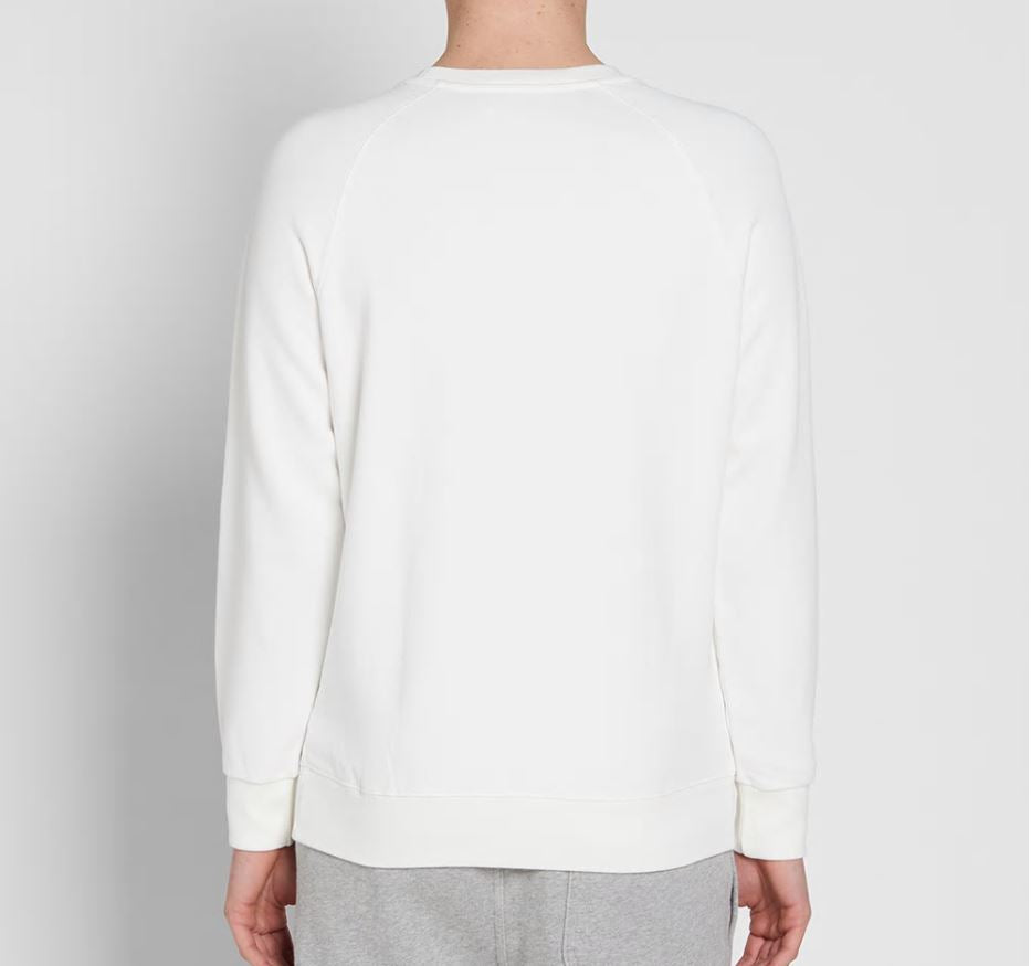 Maison Kitsune Parisien Logo Latte Men's Sweatshirt AM00301AT1503