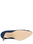 Manolo Blahnik Hangisi Swarovski Denim Pumps 105mm Heel