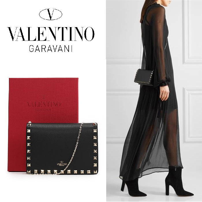 VALENTINO Garavani Leather Crossbody Bag Pair Set