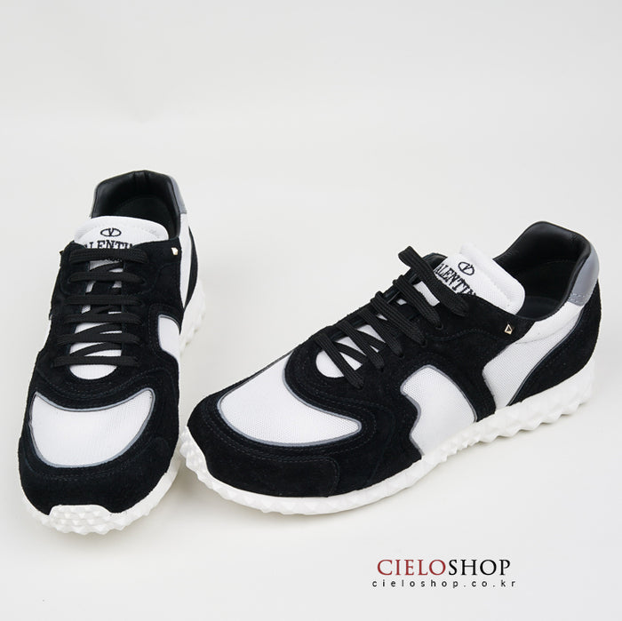 VALENTINO SOUL AM Low Top Sneakers White Leather