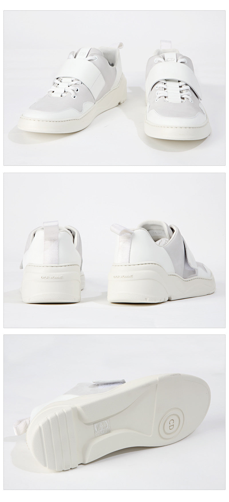 DIOR Homme Adonis Velcro Low-Top Sneakers 3SN206 XMZ 000