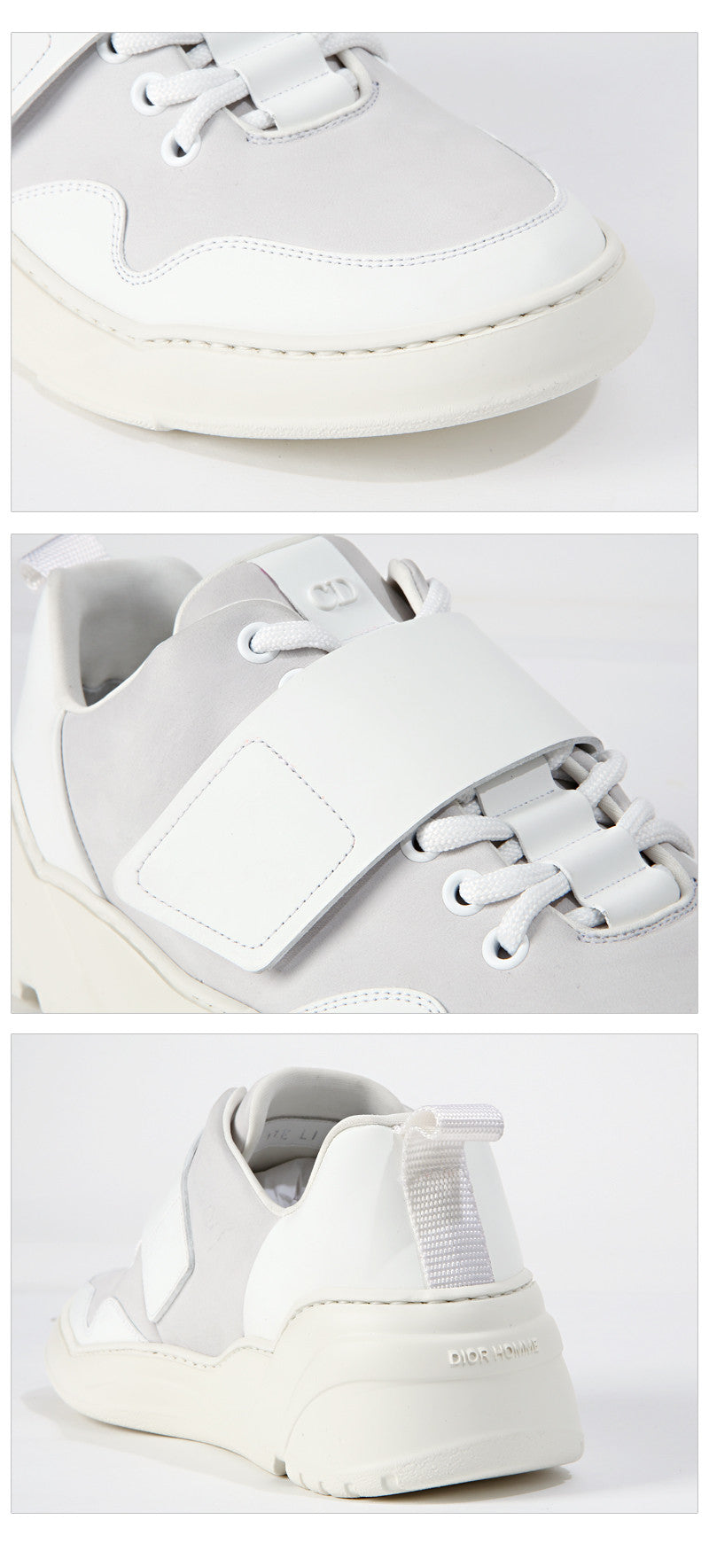 DIOR Homme Adonis Velcro Low-Top Sneakers 3SN206 XMZ 000