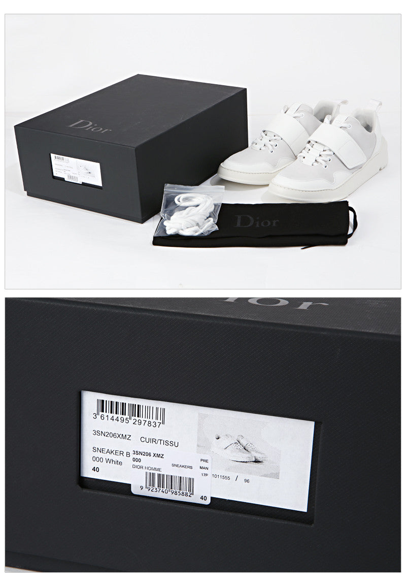 DIOR Homme Adonis Velcro Low-Top Sneakers 3SN206 XMZ 000