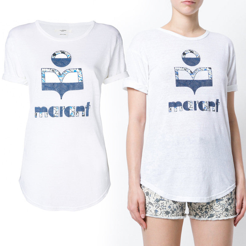 Isabel Marant Women's Graphic T-Shirt 0299 065E 20WH