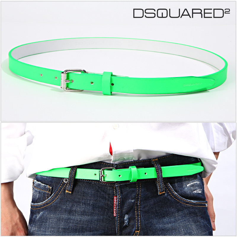 Dsquared2 Adonis Neon Skinny Belt for Men BE4045 V291 88