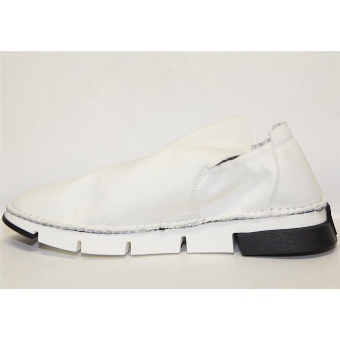 Cinzia Araia Soft Leather Zip Slip-On Low Top Sneakers